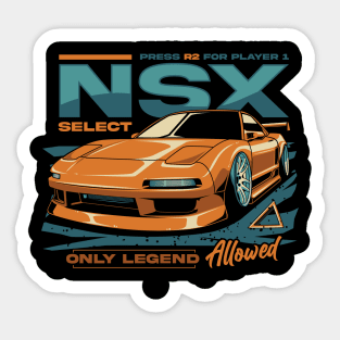 Nsx Legend Sticker